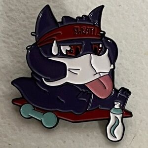 Pokemon Gengar Sick Mask Enamel Pin Hats Covid Work Out Flu Sweat Purple Pins